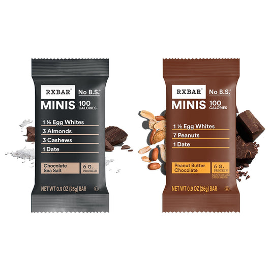 Chocolate Sea Salt & Peanut Butter Chocolate Minis Z2