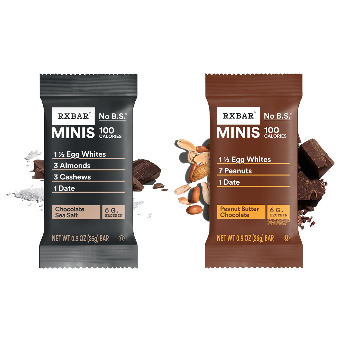 Chocolate Sea Salt &amp; Peanut Butter Chocolate Minis Z2