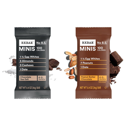 Chocolate Sea Salt &amp; Peanut Butter Chocolate Minis Z2
