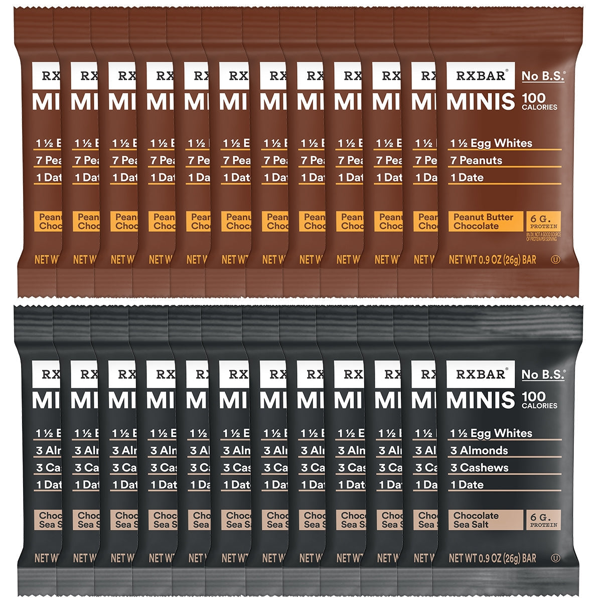 Chocolate Sea Salt &amp; Peanut Butter Chocolate Minis Z2